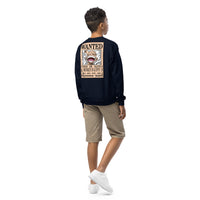 One Piece sweatshirt youth crewneck soft fleece cozy and cool - Lusy Store LLC