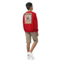 One Piece sweatshirt youth crewneck soft fleece cozy and cool