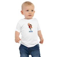 One Piece t-shirt baby jersey short sleeve tee soft cotton OPP1 - Lusy Store LLC