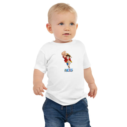 One Piece t-shirt baby jersey short sleeve tee soft cotton OPP1