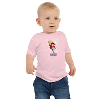 One Piece t-shirt baby jersey short sleeve tee soft cotton OPP1 - Lusy Store LLC