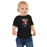 One Piece t-shirt baby jersey short sleeve tee soft cotton OPP1
