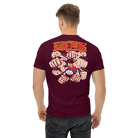 One Piece t-shirt mens classic tee cotton Maroon