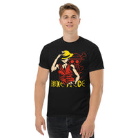 One Piece t-shirt mens classic tee cotton comfortable