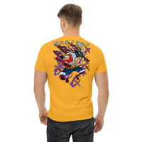 One Piece t-shirt mens classic tee cotton comfortable Gold