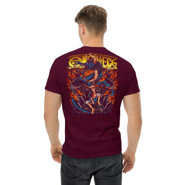 One Piece t-shirt mens classic tee cotton fabric is a popular material Maroon