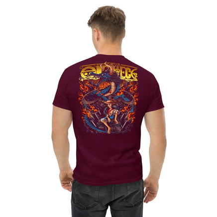 One Piece t-shirt mens classic tee cotton fabric is a popular material Maroon