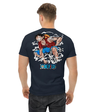 One Piece t-shirt mens classic tee cotton flattering for all - Lusy Store LLC