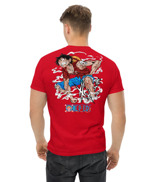 One Piece t-shirt mens classic tee cotton flattering for all - Lusy Store LLC