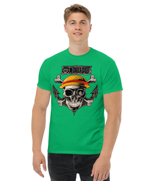 One Piece t-shirt mens classic tee cotton flattering for all - Lusy Store LLC