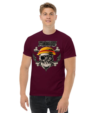One Piece t-shirt mens classic tee cotton flattering for all - Lusy Store LLC