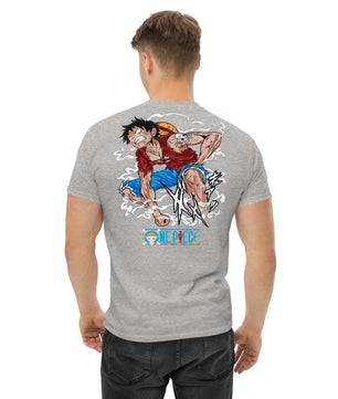 One Piece t-shirt mens classic tee cotton flattering for all - Lusy Store LLC