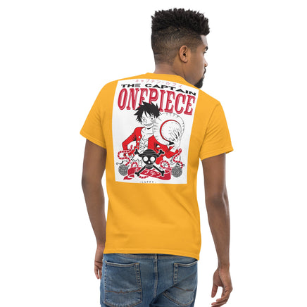 One Piece t-shirt mens classic tee cotton soft t-shirt