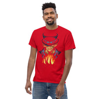 One Piece t-shirt mens classic tee cotton soft t-shirt Red