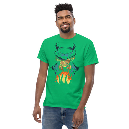 One Piece t-shirt mens classic tee cotton soft t-shirt Irish Green