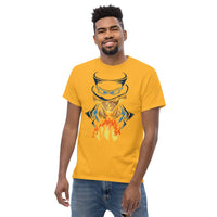 One Piece t-shirt mens classic tee cotton soft t-shirt Gold