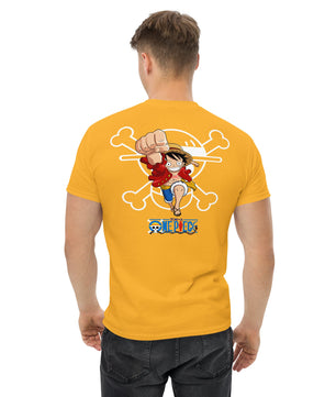 One Piece t-shirt mens classic tee cotton with the right amount of stretch - Lusy Store LLC