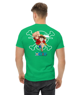 One Piece t-shirt mens classic tee cotton with the right amount of stretch - Lusy Store LLC