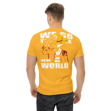 One Piece t-shirt mens classic tee cotton you have dreamed of Gold