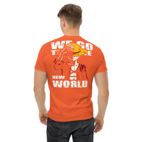 One Piece t-shirt mens classic tee cotton you have dreamed of Orange