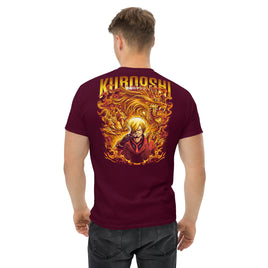 One Piece t-shirt mens classic tee Kuroashi cotton comfortable Maroon