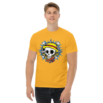 One Piece t-shirt mens classic tee Mugiwara cotton soft t-shirt
