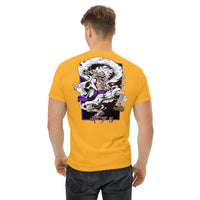 One Piece t-shirt mens classic tee round neck shirt cotton Gold