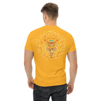 One Piece t-shirt mens classic tee round neck shirt cotton soft Gold