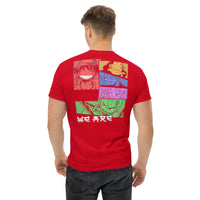 One Piece t-shirt mens classic tee We Are cotton soft t-shirt Red