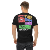 One Piece t-shirt mens classic tee We Are cotton soft t-shirt Black