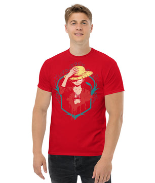 One Piece t-shirt mens classic tee Zoro Roronoa cotton soft t-shirt - Lusy Store LLC