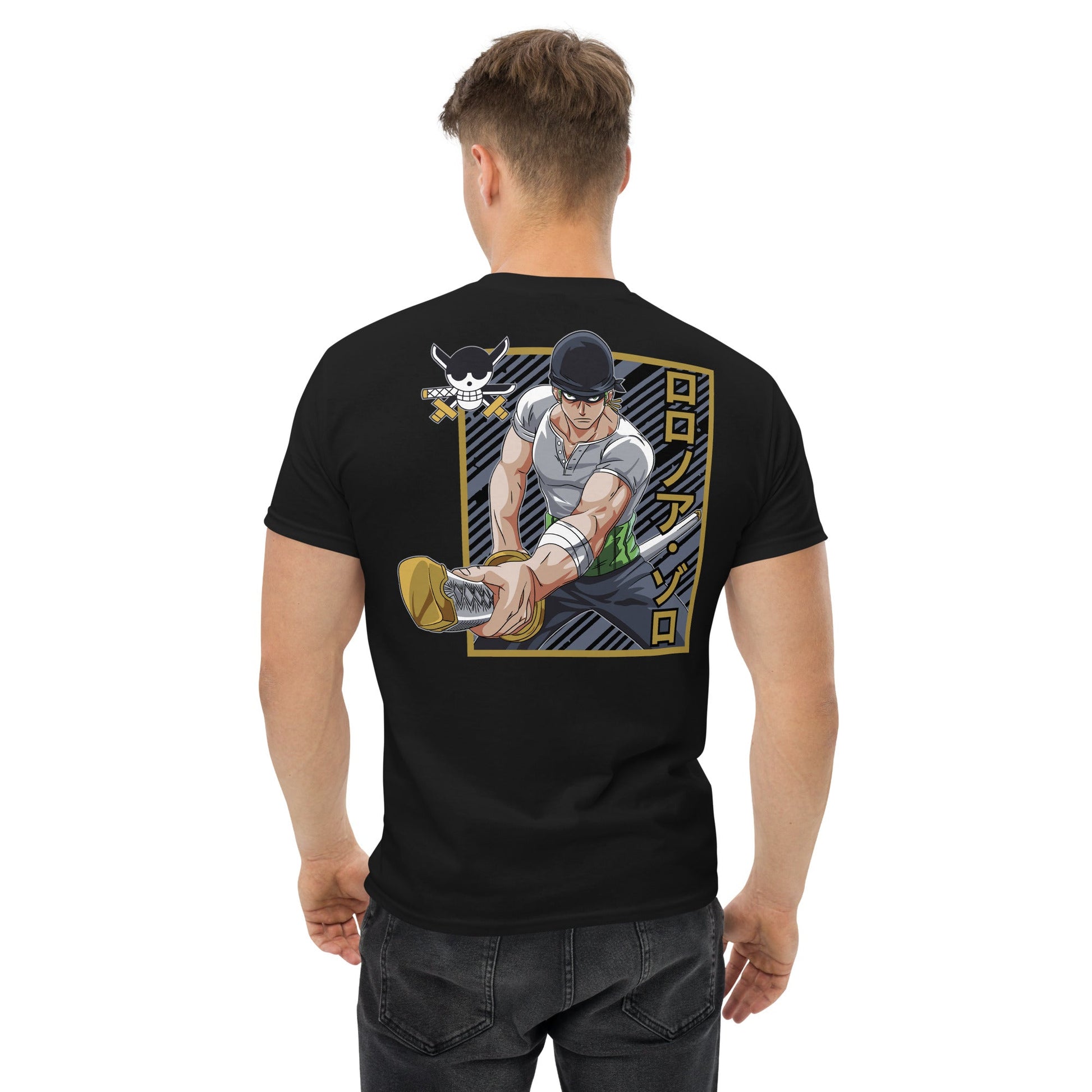 One Piece t-shirt mens classic tee Zoro Roronoa cotton you have dreamed of - Lusy Store LLC