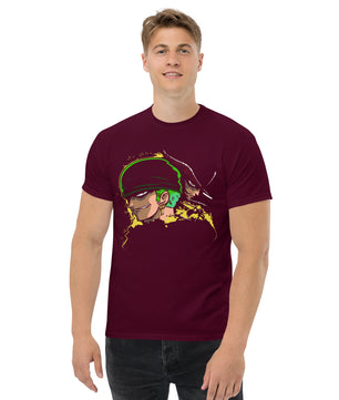 One Piece t-shirt mens classic tee Zoro Roronoa cotton you have dreamed of - Lusy Store LLC