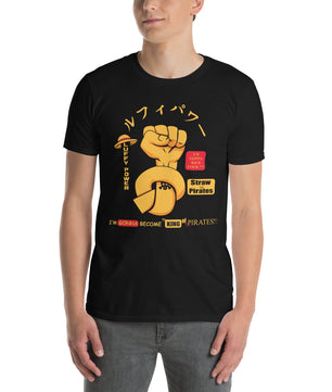One Piece t-shirt short sleeve cotton - Lusy Store LLC