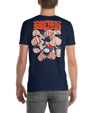 One Piece t-shirt short sleeve cotton - Lusy Store LLC