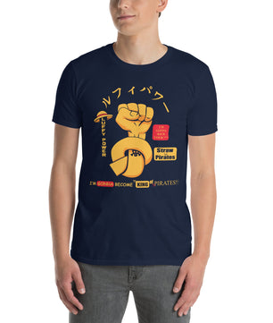 One Piece t-shirt short sleeve cotton - Lusy Store LLC