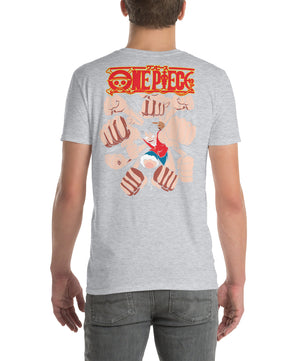 One Piece t-shirt short sleeve cotton - Lusy Store LLC