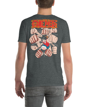 One Piece t-shirt short sleeve cotton - Lusy Store LLC