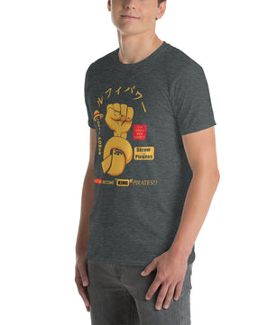 One Piece t-shirt short sleeve cotton - Lusy Store LLC