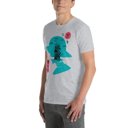 One Piece t-shirt short sleeve cotton flattering for all