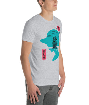 One Piece t-shirt short sleeve cotton flattering for all - Lusy Store LLC