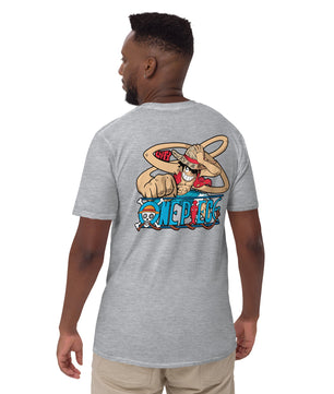 One Piece t-shirt short sleeve cotton soft and lightweight - Lusy Store LLC