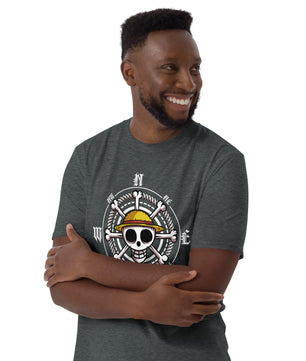 One Piece t-shirt short sleeve cotton soft and lightweight - Lusy Store LLC