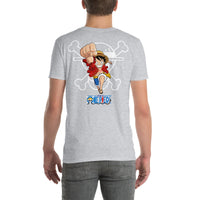 One Piece t-shirt short sleeve cotton with the right amount of stretch - Lusy Store LLC