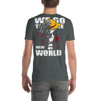 One Piece t-shirt short sleeve cotton you have dreamed of Dark Heather