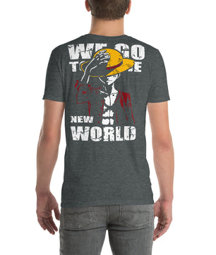One Piece t-shirt short sleeve cotton you have dreamed of - Lusy Store LLC
