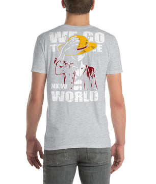 One Piece t-shirt short sleeve cotton you have dreamed of - Lusy Store LLC