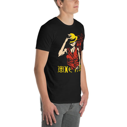 One Piece t-shirt short sleeve Monkey D Luffy cotton