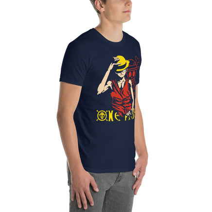 One Piece t-shirt short sleeve Monkey D Luffy cotton