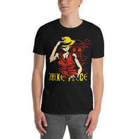 One Piece t-shirt short sleeve Monkey D Luffy cotton